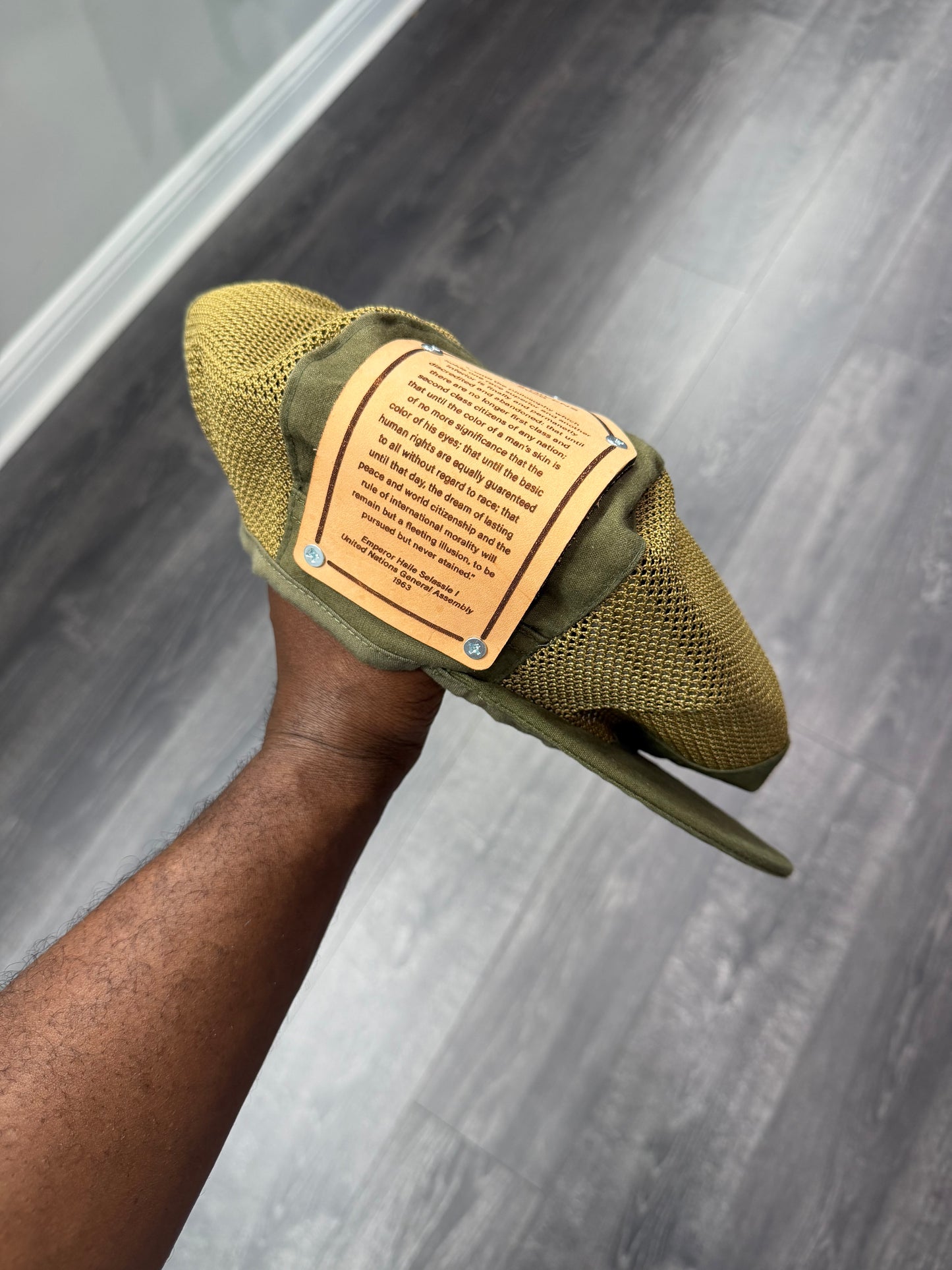 Ripstop Mesh Crown 8 Panel [Repurposed Military Tent]